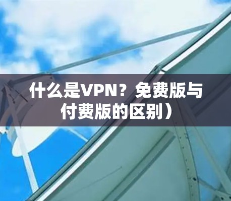 什么是VPN？免费版与付费版的区别）