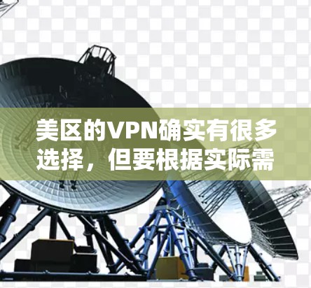 美区的VPN确实有很多选择，但要根据实际需求和个人情况来决定。以下是一些常见的美区VPN服务及其特点