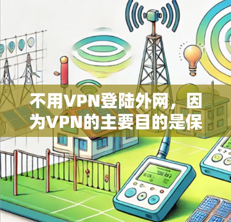 不用VPN登陆外网，因为VPN的主要目的是保护个人隐私和数据安全，而不仅仅是用于访问外网。如果你不熟悉VPN技术，可能对它的安全性感到担忧