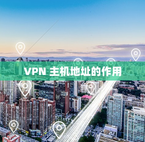 VPN 主机地址的作用 VPN 主机地址的作用