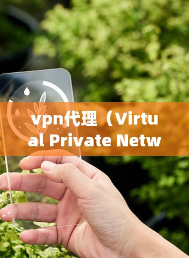 vpn代理(Virtual Private Network代理)是一种用于模拟和管理网络环境的技术,通常用于加密、监控和存储网络数据。以下是如何购买和使用vpn代理的步骤 vpn代理(Virtual Private Network代理)是一种用于模拟和管理网络环境的技术,通常用于加密、监控和存储网络数据。以下是如何购买和使用vpn代理的步骤