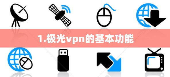 1.极光vpn的基本功能