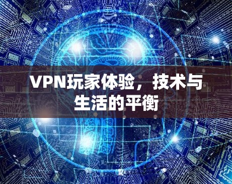 VPN玩家体验，技术与生活的平衡