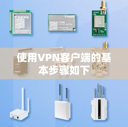 使用VPN客户端的基本步骤如下