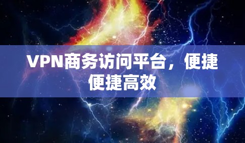 VPN商务访问平台,便捷便捷高效 VPN商务访问平台,便捷便捷高效