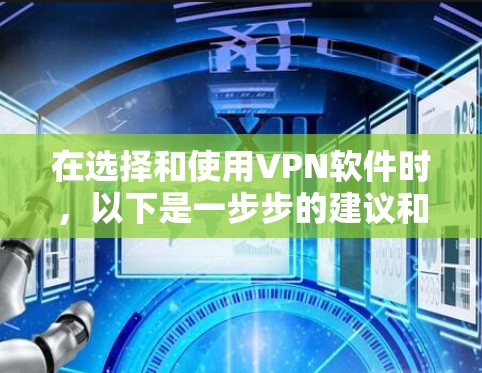 在选择和使用VPN软件时,以下是一步步的建议和步骤 在选择和使用VPN软件时,以下是一步步的建议和步骤