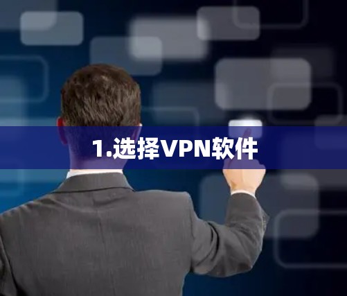 1.选择VPN软件