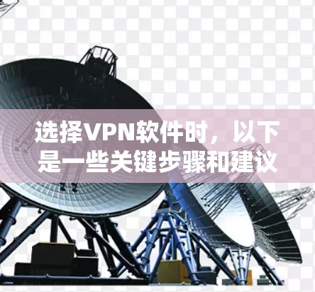 选择VPN软件时,以下是一些关键步骤和建议,帮助你确保选择了安全可靠的产品 选择VPN软件时,以下是一些关键步骤和建议,帮助你确保选择了安全可靠的产品