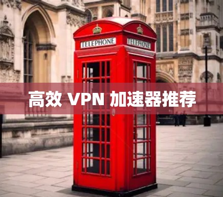 高效 VPN 加速器推荐