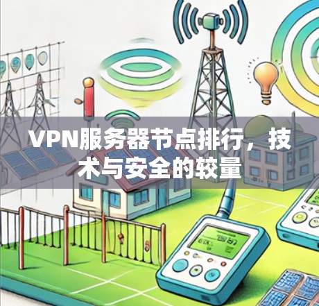 VPN服务器节点排行,技术与安全的较量 VPN服务器节点排行,技术与安全的较量
