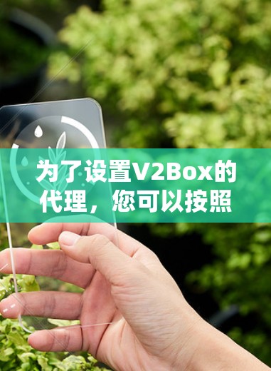 为了设置V2Box的代理，您可以按照以下步骤进行