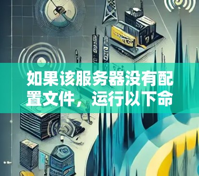 如果该服务器没有配置文件,运行以下命令创建它 如果该服务器没有配置文件,运行以下命令创建它
