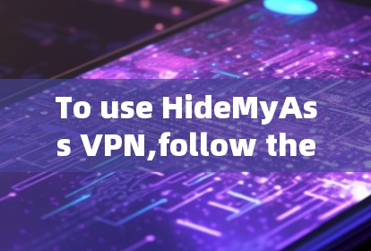 To use HideMyAss VPN,follow these organized steps: To use HideMyAss VPN,follow these organized steps: