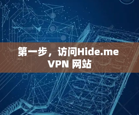 第一步，访问Hide.me VPN 网站