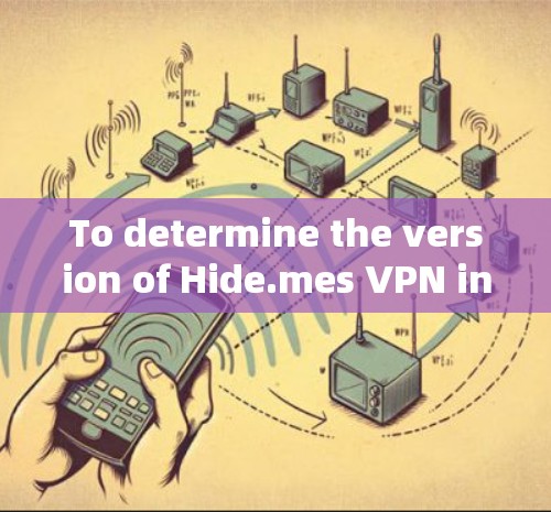 To determine the version of Hide.mes VPN installed on your computer,follow these organized steps: