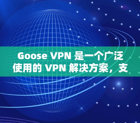 Goose VPN 是一个广泛使用的 VPN 解决方案,支持在多个机场节点和城市中心的服务器。以下是关于 Goose VPN 在机场节点和服务器推荐方面的详细信息