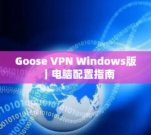 Goose VPN Windows版|电脑配置指南