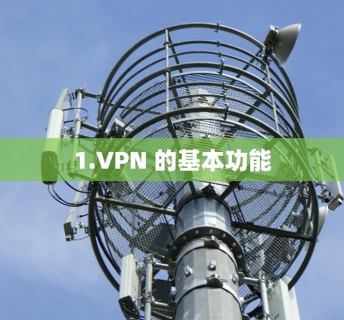 1.VPN 的基本功能